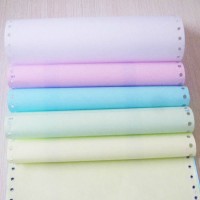 Guangzhou factory custom computer continous forms multi-color NCR paper